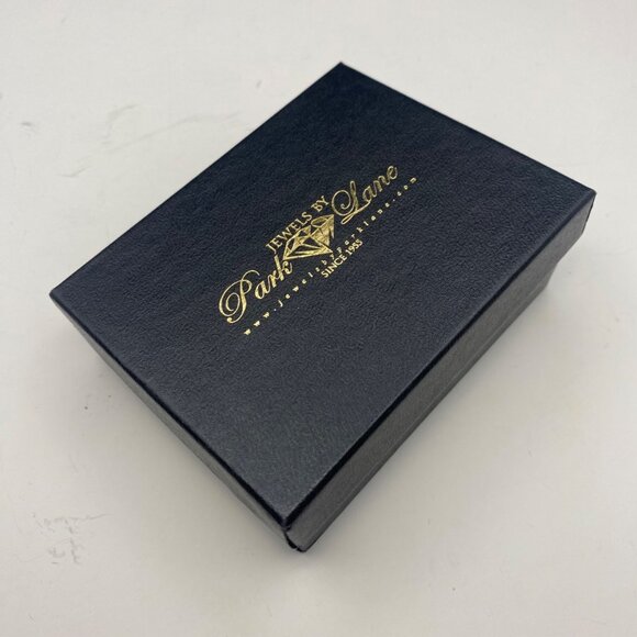 NWT Park Lane Cobalt Blue Agate Gemstone Necklace Silver Tone Box 20+2.5" Layer - Picture 13 of 13